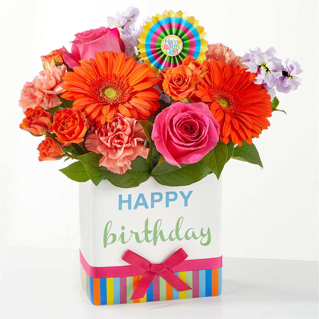 Birthday Surprise Bouquet – Exquisite Flowers, Freeport FL