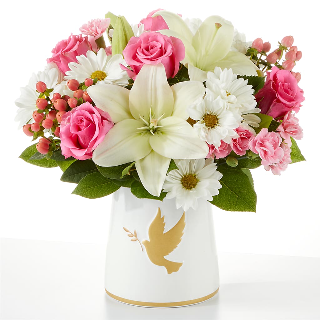 Whispers of Comfort Bouquet – Exquisite Flowers, Freeport FL