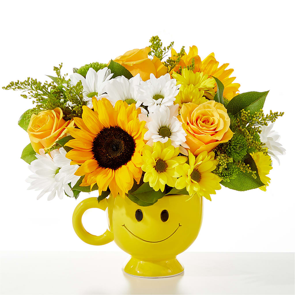 Be Happy Bouquet – Exquisite Flowers, Freeport FL