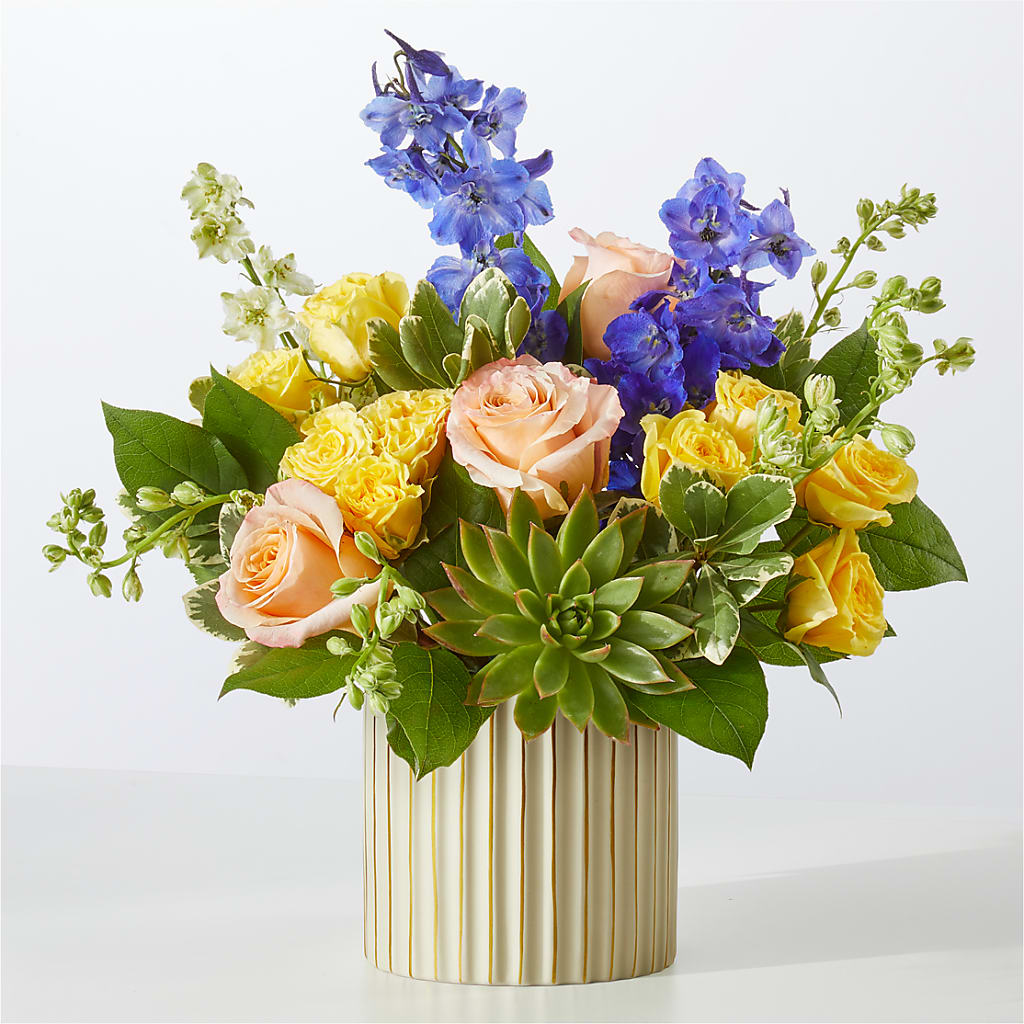 Cobalt Reverie Bouquet – Exquisite Flowers, Freeport FL