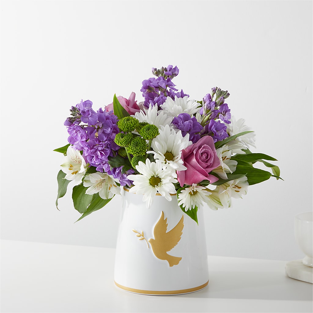 Garden of Peace Bouquet – Exquisite Flowers, Freeport FL