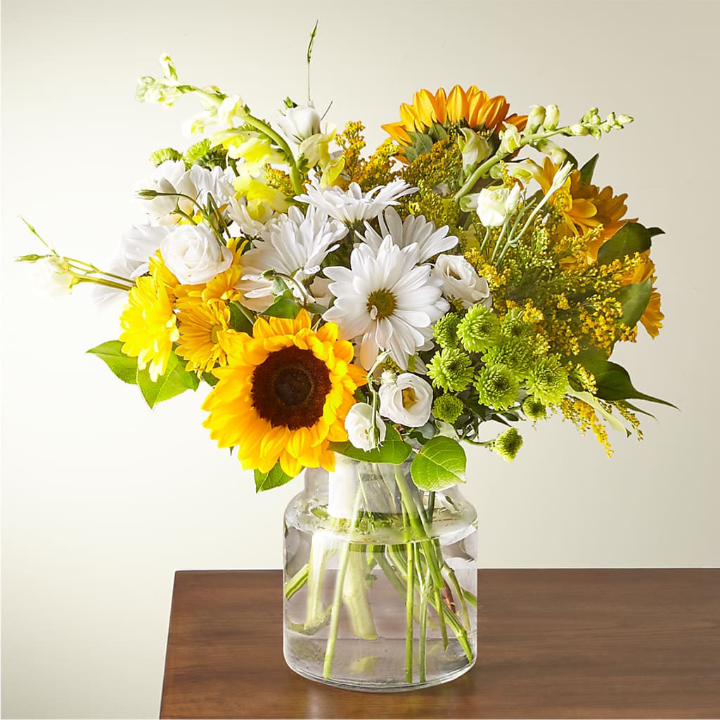 Hello Sunshine Bouquet – Exquisite Flowers, Freeport FL