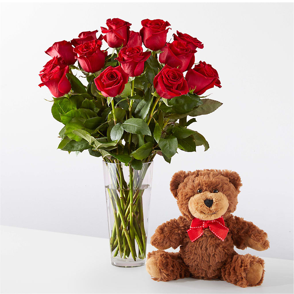 Romantic Long Stem Red Rose Bouquet Bundles – Exquisite Flowers, Freeport FL
