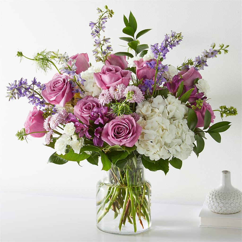 Violet Caress Bouquet – Exquisite Flowers, Freeport FL