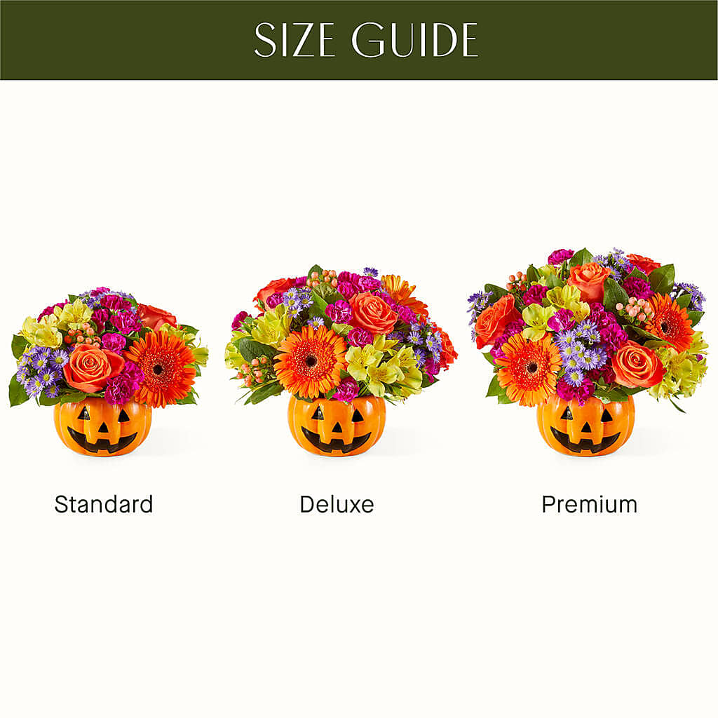 Tricks & Treats Pumpkin – Exquisite Flowers, Freeport FL