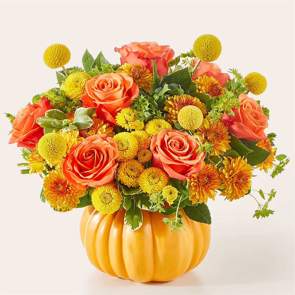 Gourdgeous Pumpkin – Exquisite Flowers, Freeport FL