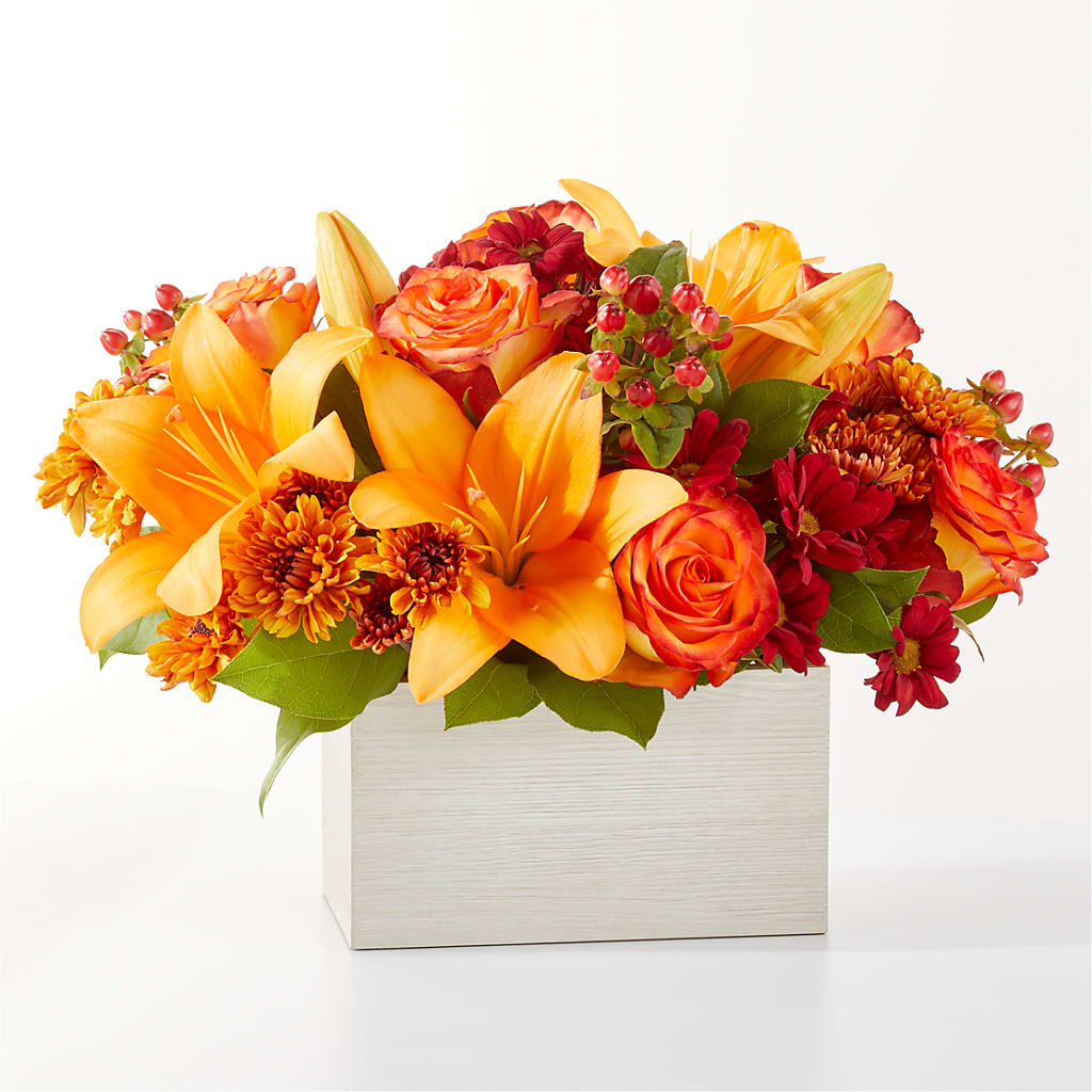 Backyard Bonfire Bouquet – Exquisite Flowers, Freeport FL