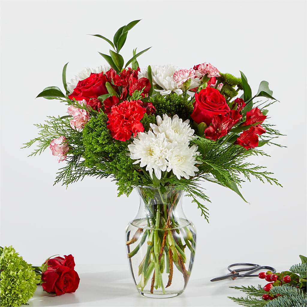 Merry Moment Bouquet – A Florist Original – Exquisite Flowers, Freeport FL