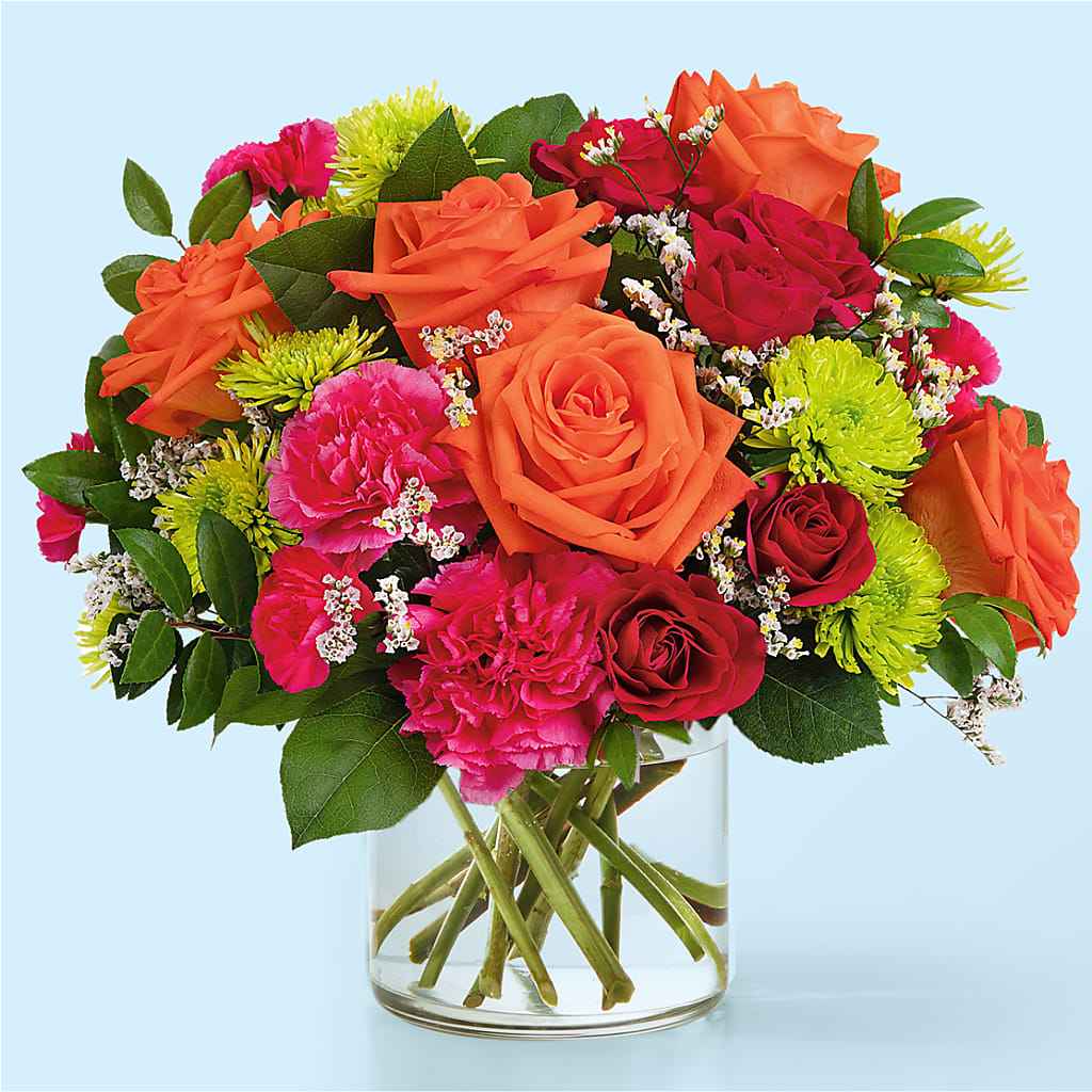 Colorful Carnival Bouquet – Exquisite Flowers, Freeport FL