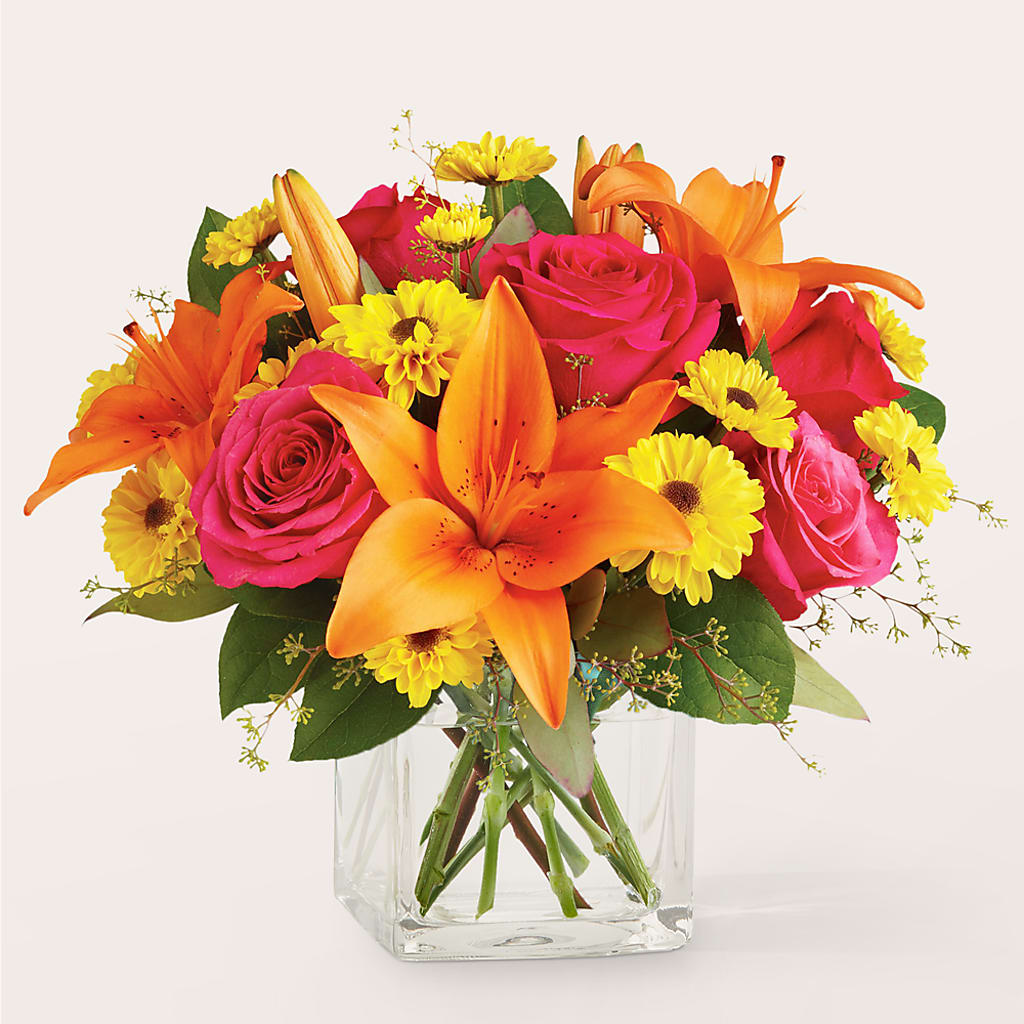 Neon Lights Bouquet – Exquisite Flowers, Freeport FL