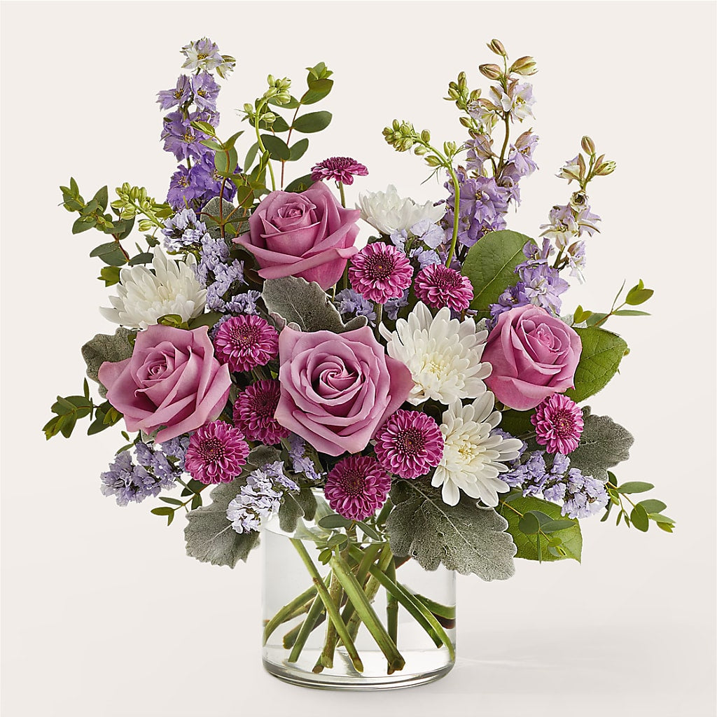 Violet Frost Bouquet – Exquisite Flowers, Freeport FL