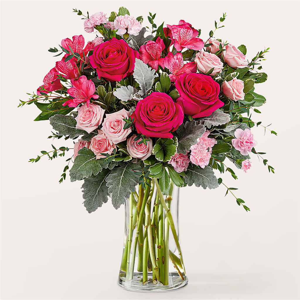 Tickled Pink Bouquet – Exquisite Flowers, Freeport FL