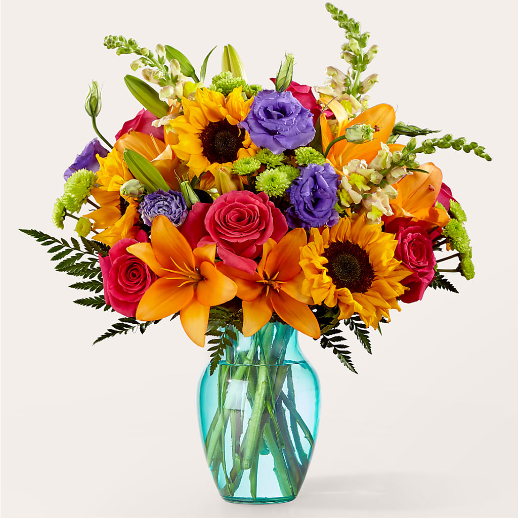 Double Rainbow Bouquet – Exquisite Flowers, Freeport FL