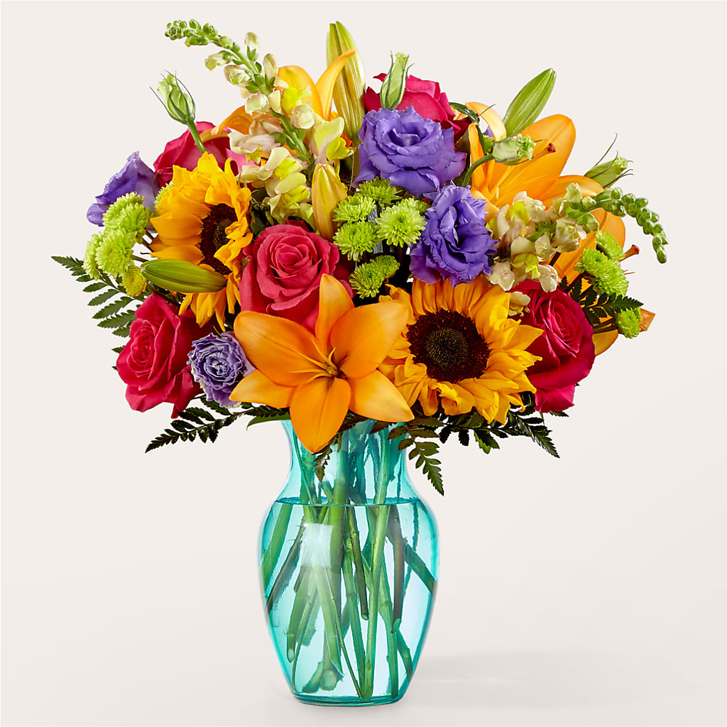 Double Rainbow Bouquet – Exquisite Flowers, Freeport FL