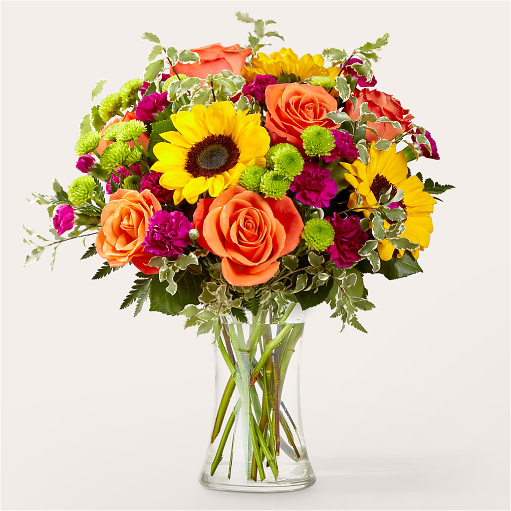 Warmth & Light Bouquet – Exquisite Flowers, Freeport FL