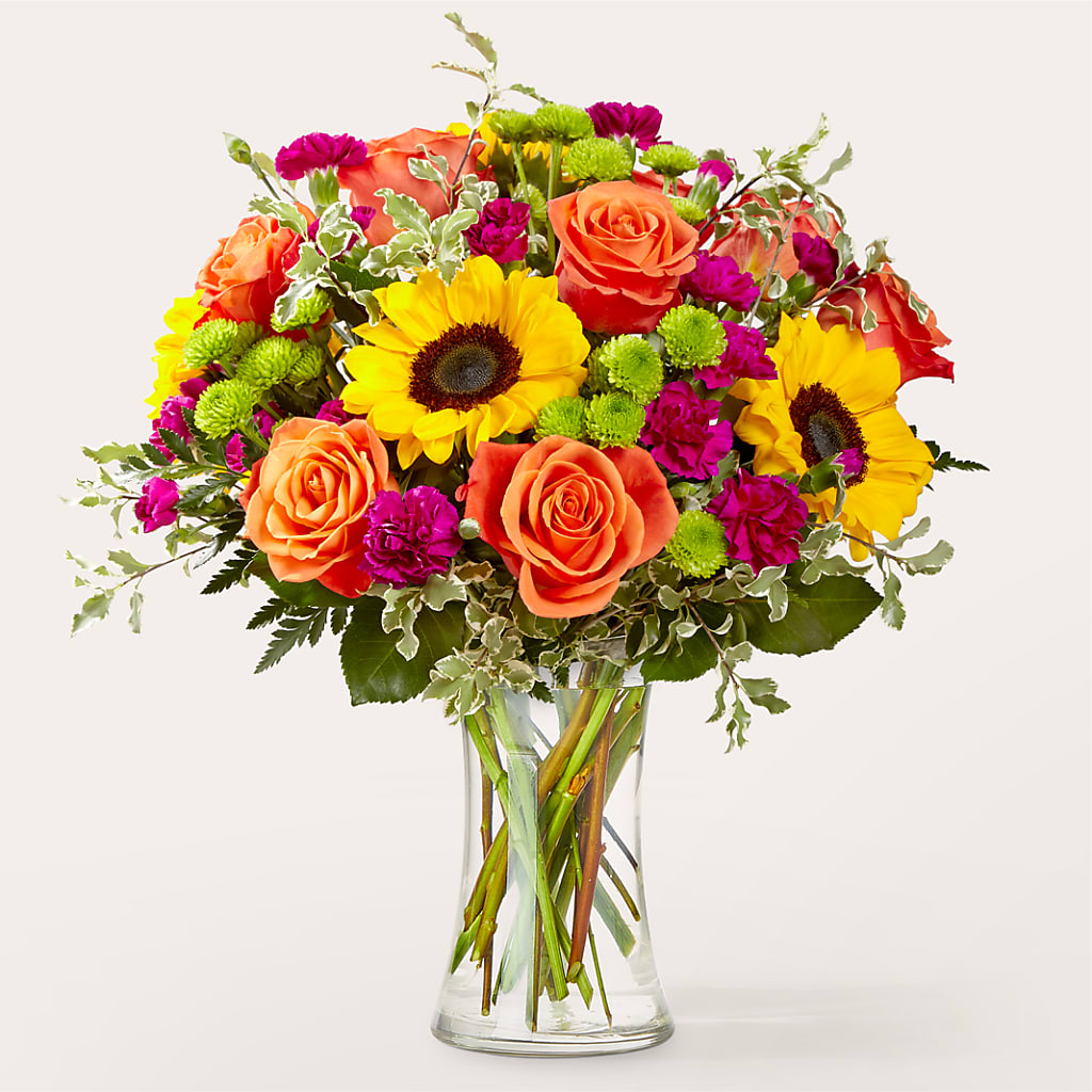 Warmth & Light Bouquet – Exquisite Flowers, Freeport FL
