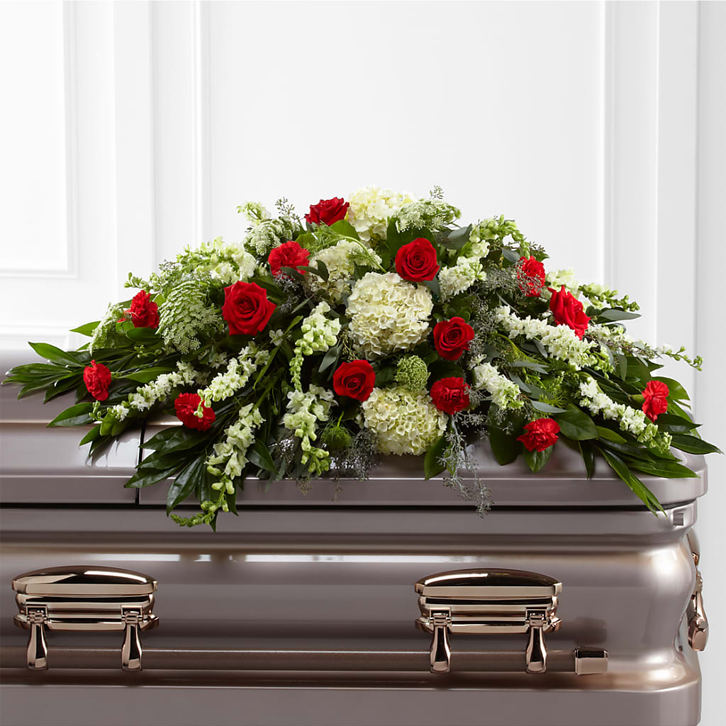 Sincerity Casket Spray – Exquisite Flowers, Freeport FL