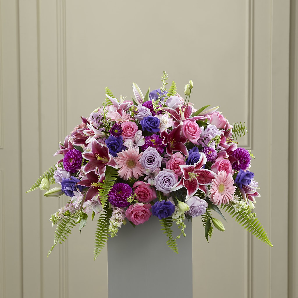 Fare Thee Well Pedestal – Exquisite Flowers, Freeport FL