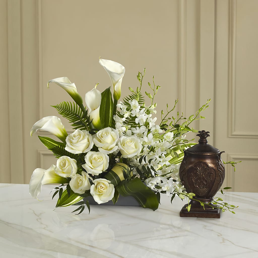 At Peace Arrangement – Exquisite Flowers, Freeport FL