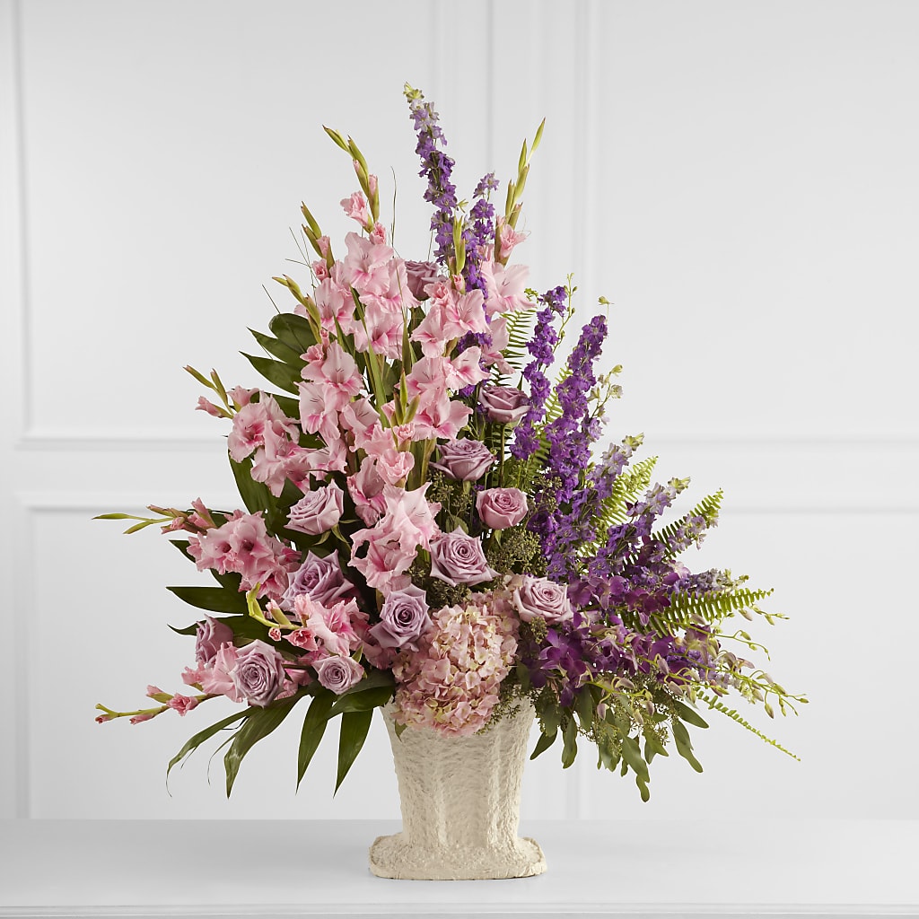 Flowing Garden Arrangement – Exquisite Flowers, Freeport FL