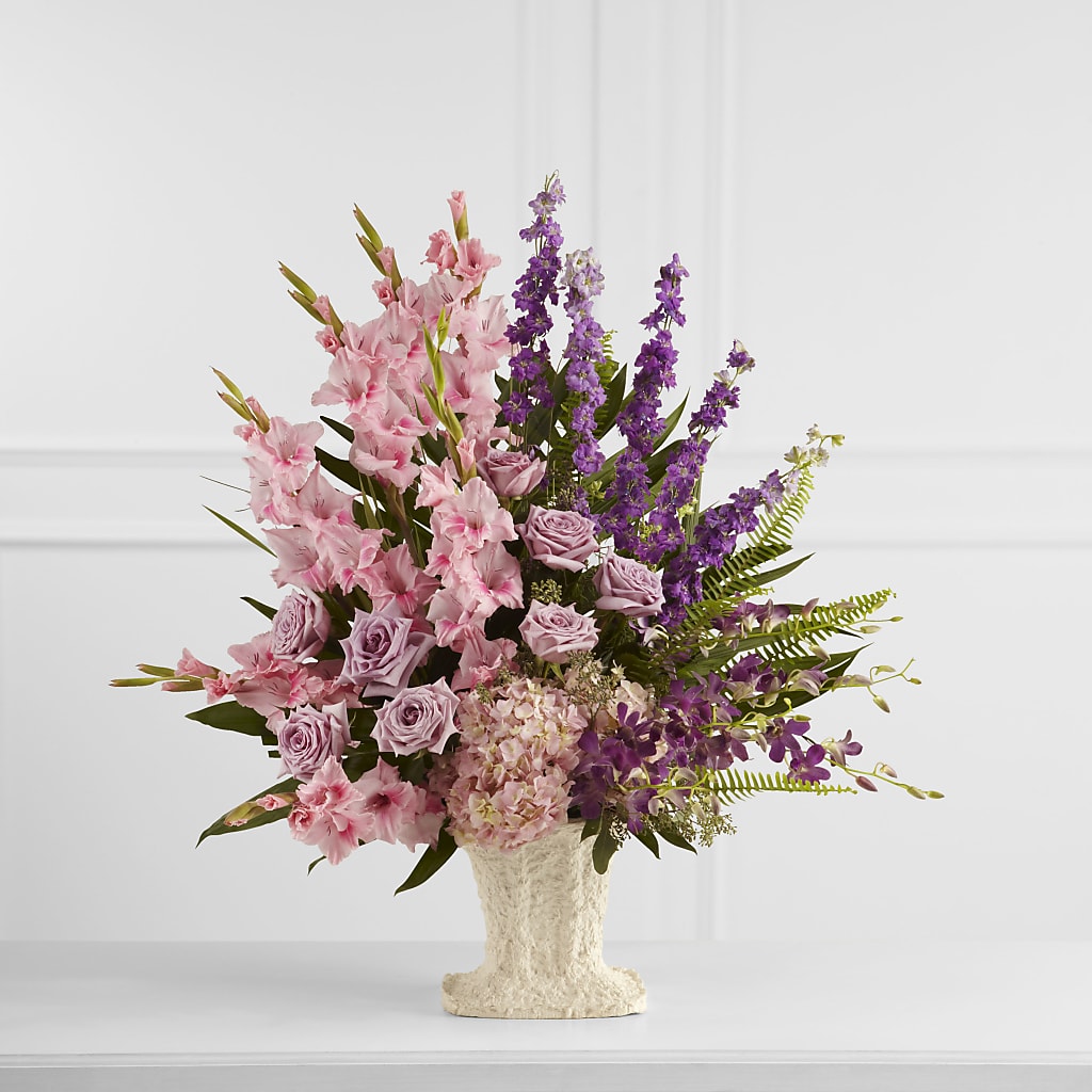Flowing Garden Arrangement – Exquisite Flowers, Freeport FL