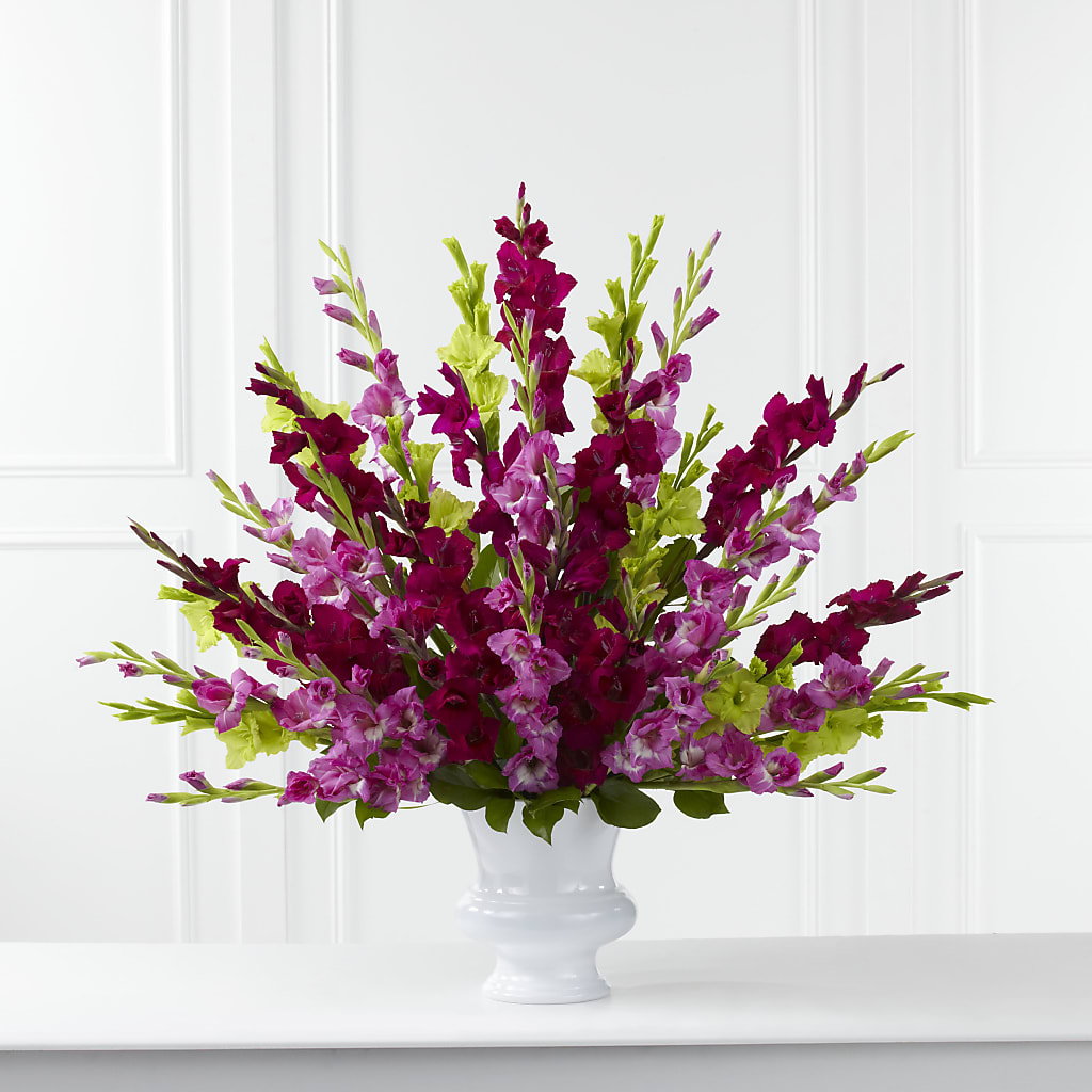 Solemn Offering Arrangement – Exquisite Flowers, Freeport FL