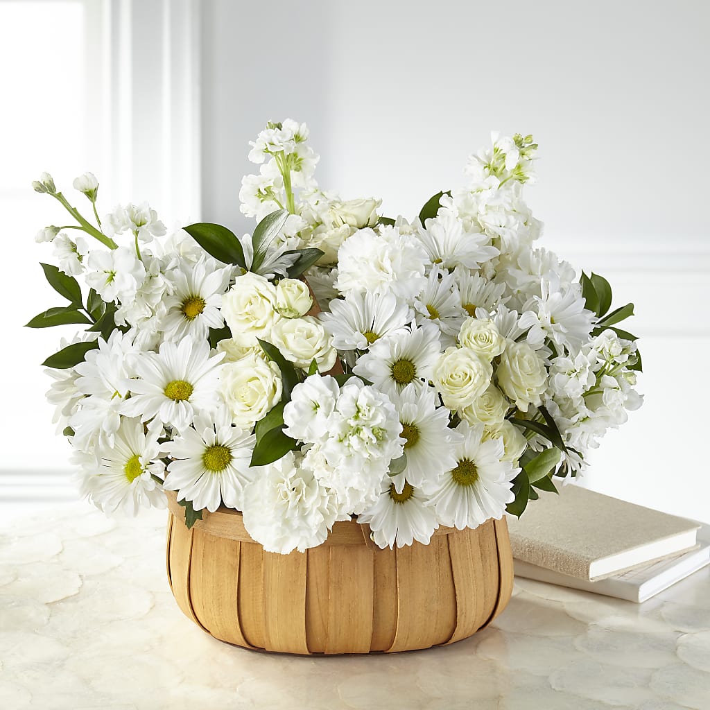 Graceful Garden Basket – Exquisite Flowers, Freeport FL