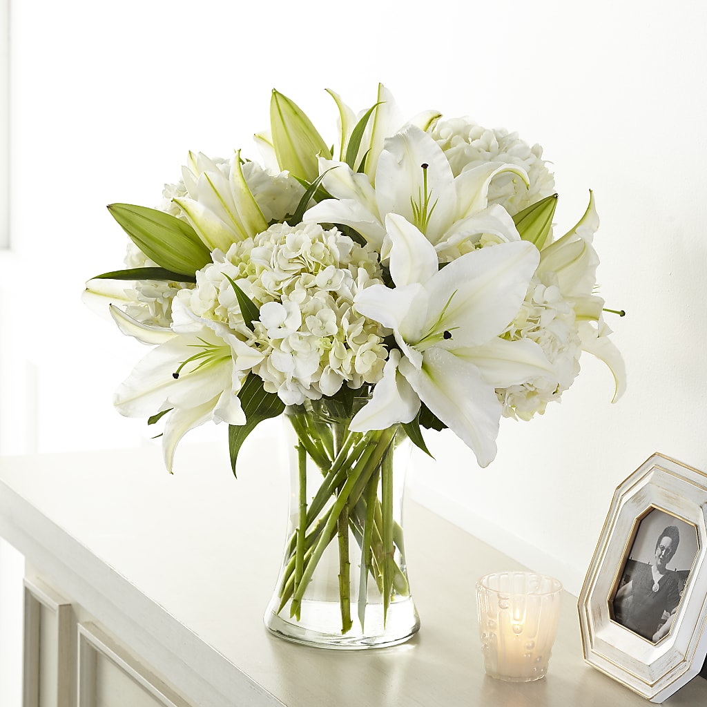 Compassionate Lily Bouquet – Exquisite Flowers, Freeport FL