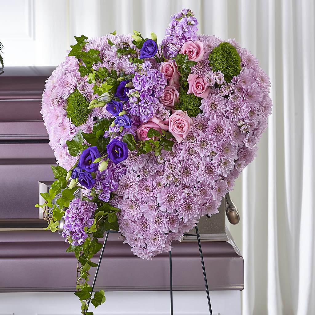 Treasured Love Standing Heart – Exquisite Flowers, Freeport FL