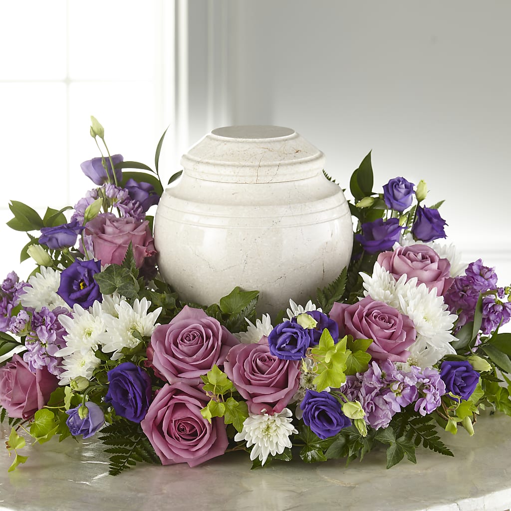 Blooming Sympathy Cremation Adornment – Exquisite Flowers, Freeport FL