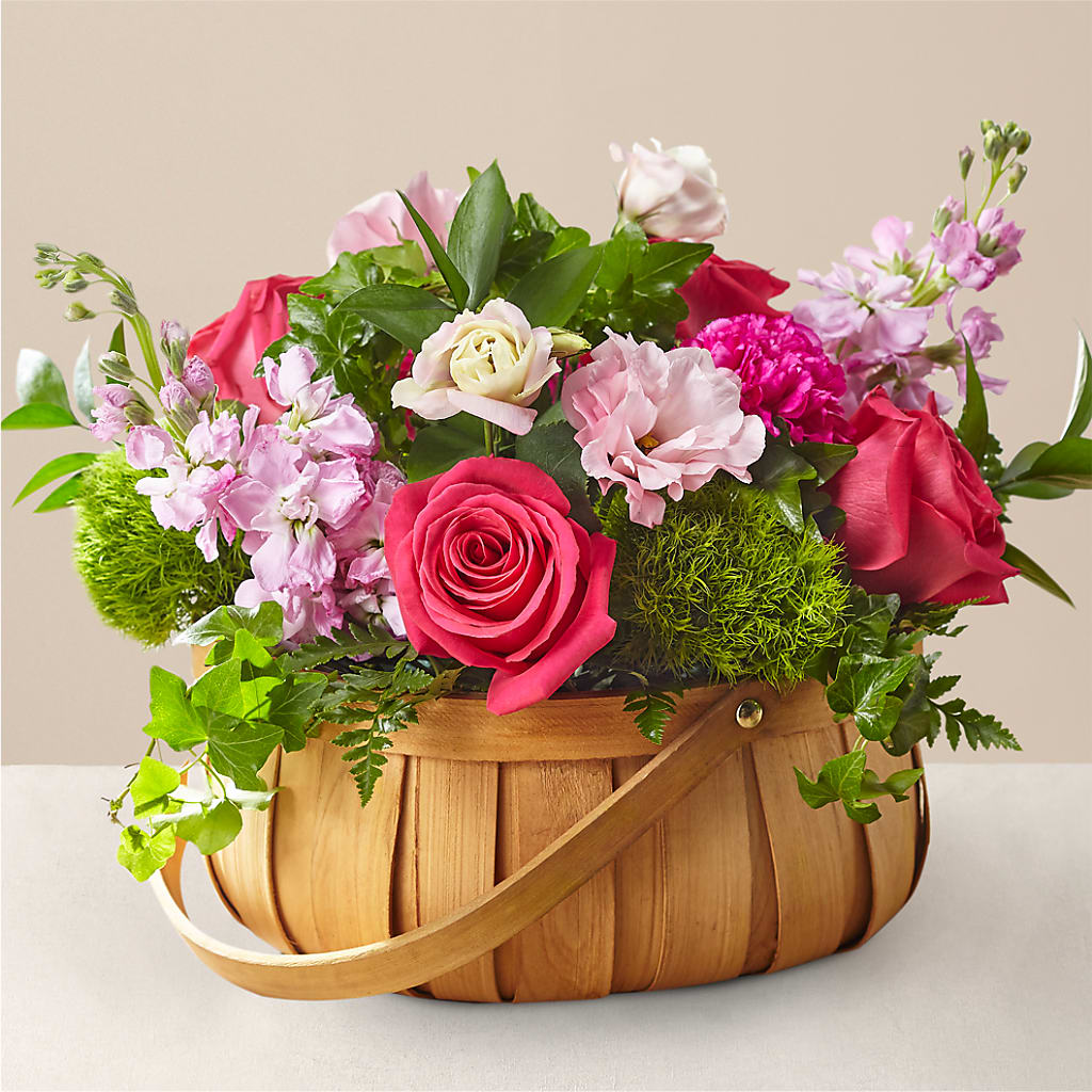 Radiance in Bloom Basket – Exquisite Flowers, Freeport FL