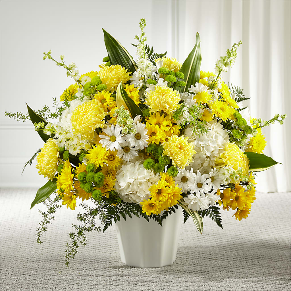Unity & Grace Floor Basket – Exquisite Flowers, Freeport FL
