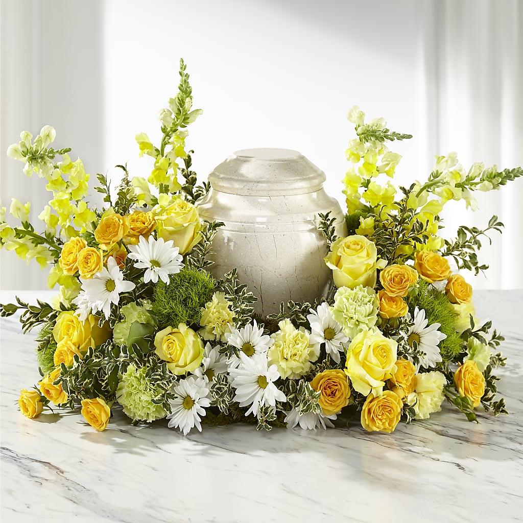 Graceful Love Cremation Adornment – Exquisite Flowers, Freeport FL