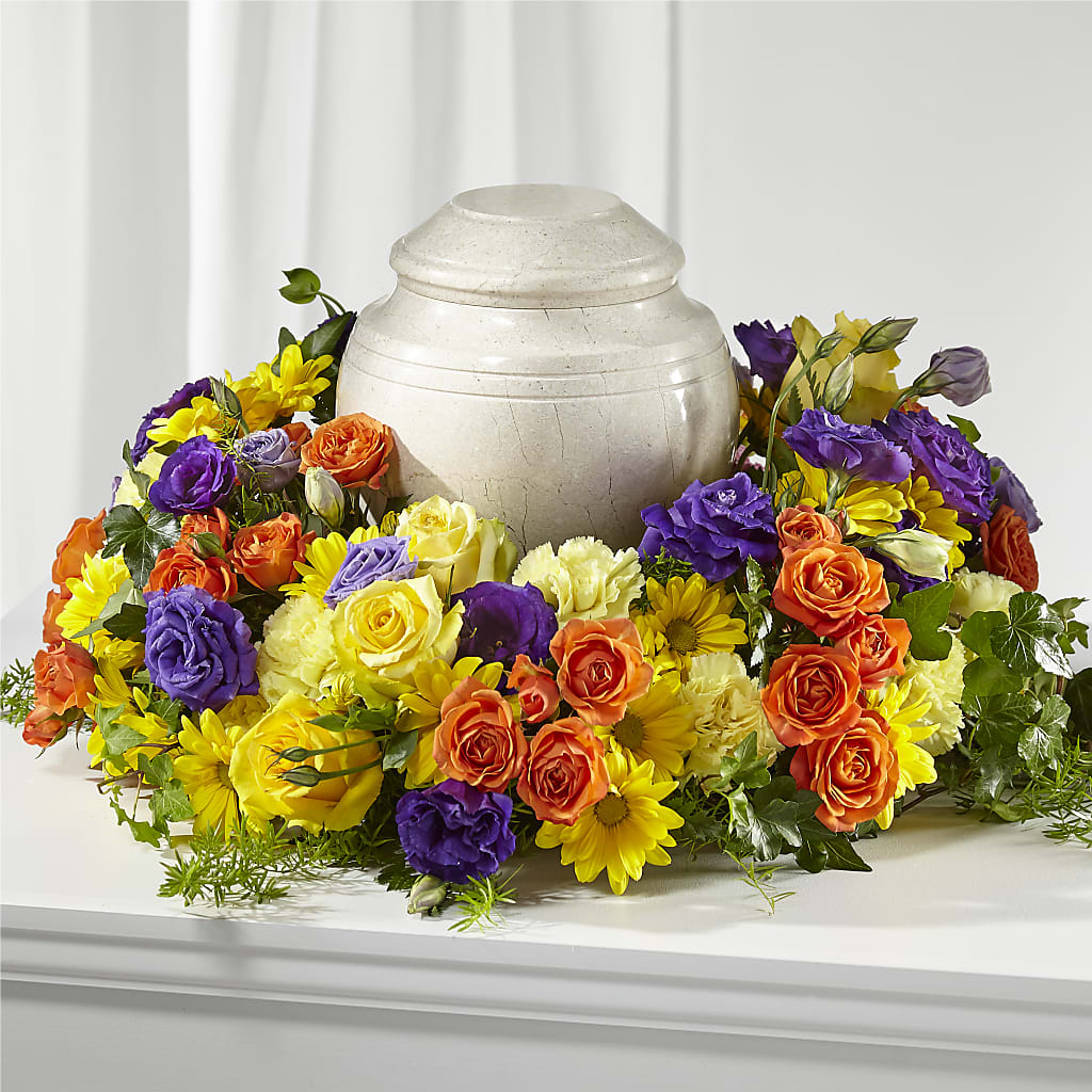Blossoms of Remembrance Cremation Adornment – Exquisite Flowers, Freeport FL