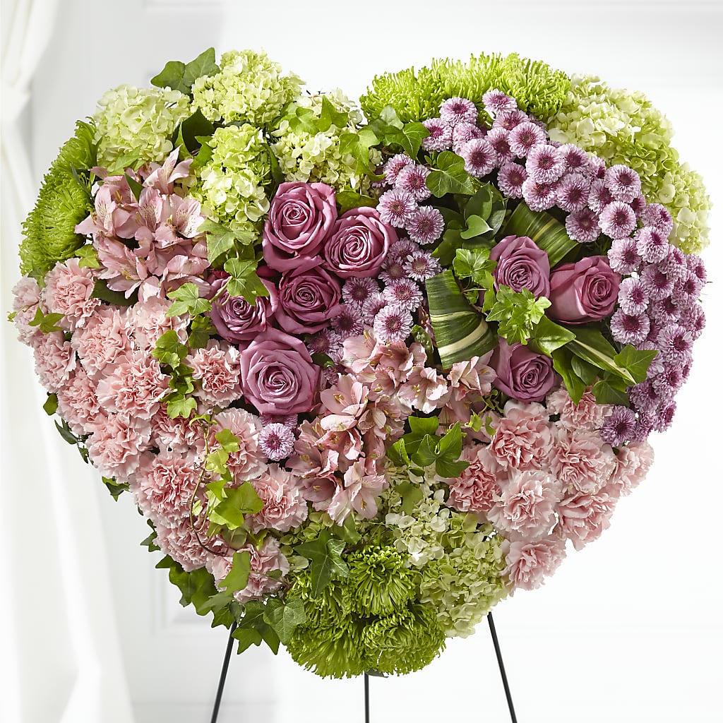 Heartwarming Standing Heart – Exquisite Flowers, Freeport FL