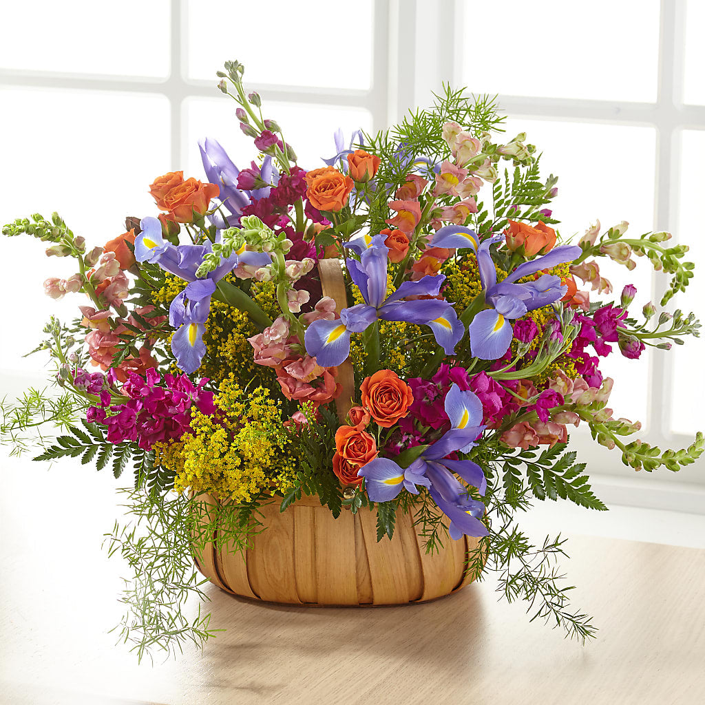 Garden of Life Basket – Exquisite Flowers, Freeport FL