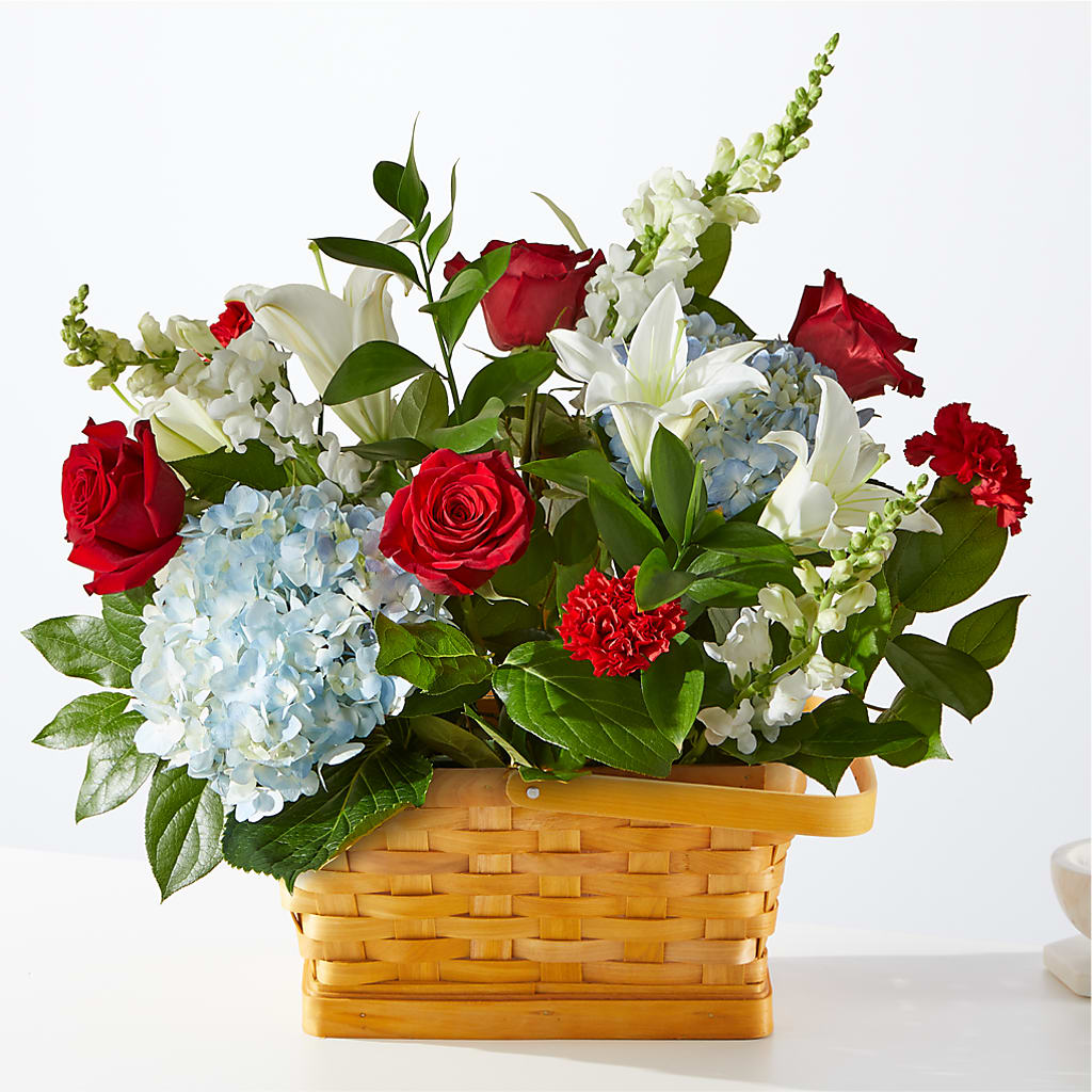 Greater Glory Basket – Exquisite Flowers, Freeport FL