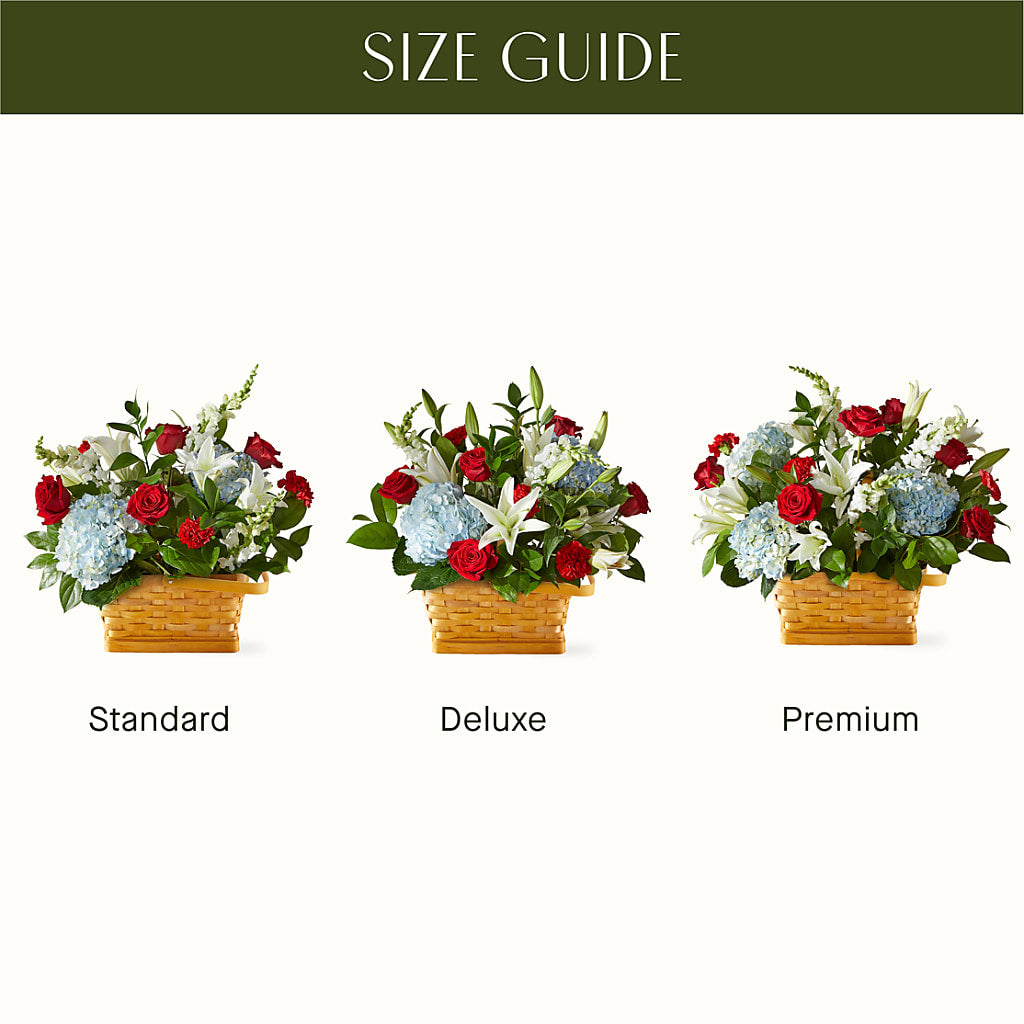 Greater Glory Basket – Exquisite Flowers, Freeport FL