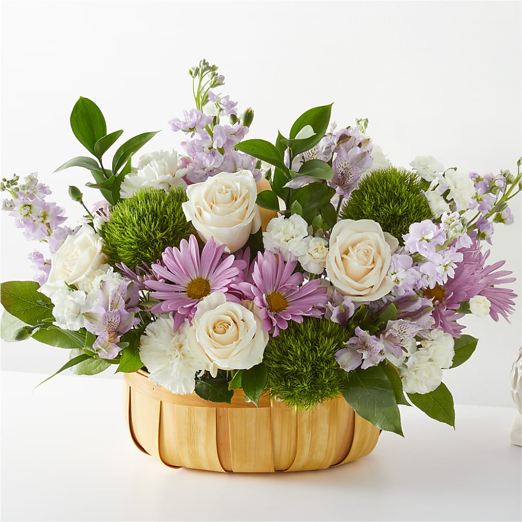 Peace & Love Basket – Exquisite Flowers, Freeport FL