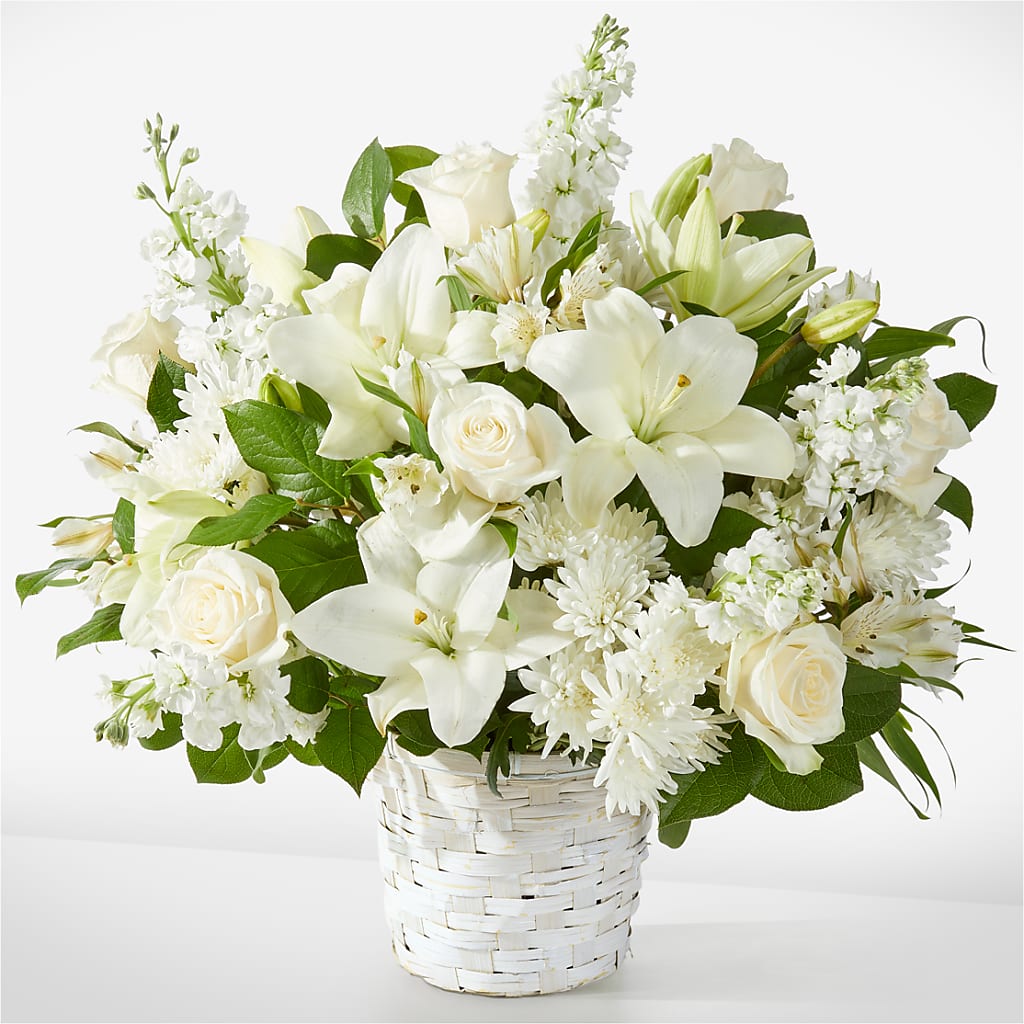 Peaceful Reflections Arrangement – Exquisite Flowers, Freeport FL