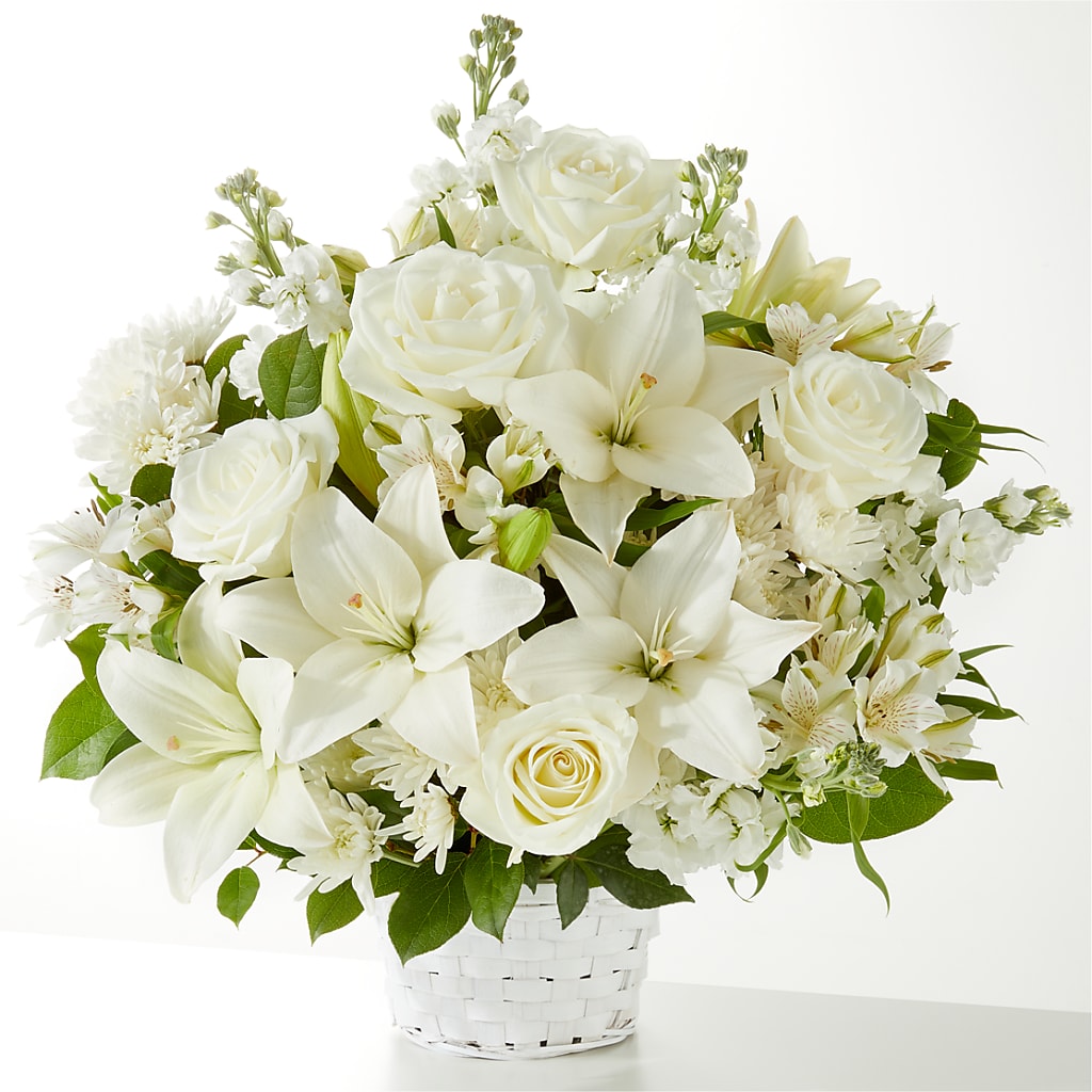 Peaceful Reflections Arrangement – Exquisite Flowers, Freeport FL