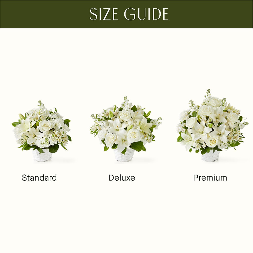 Peaceful Reflections Arrangement – Exquisite Flowers, Freeport FL