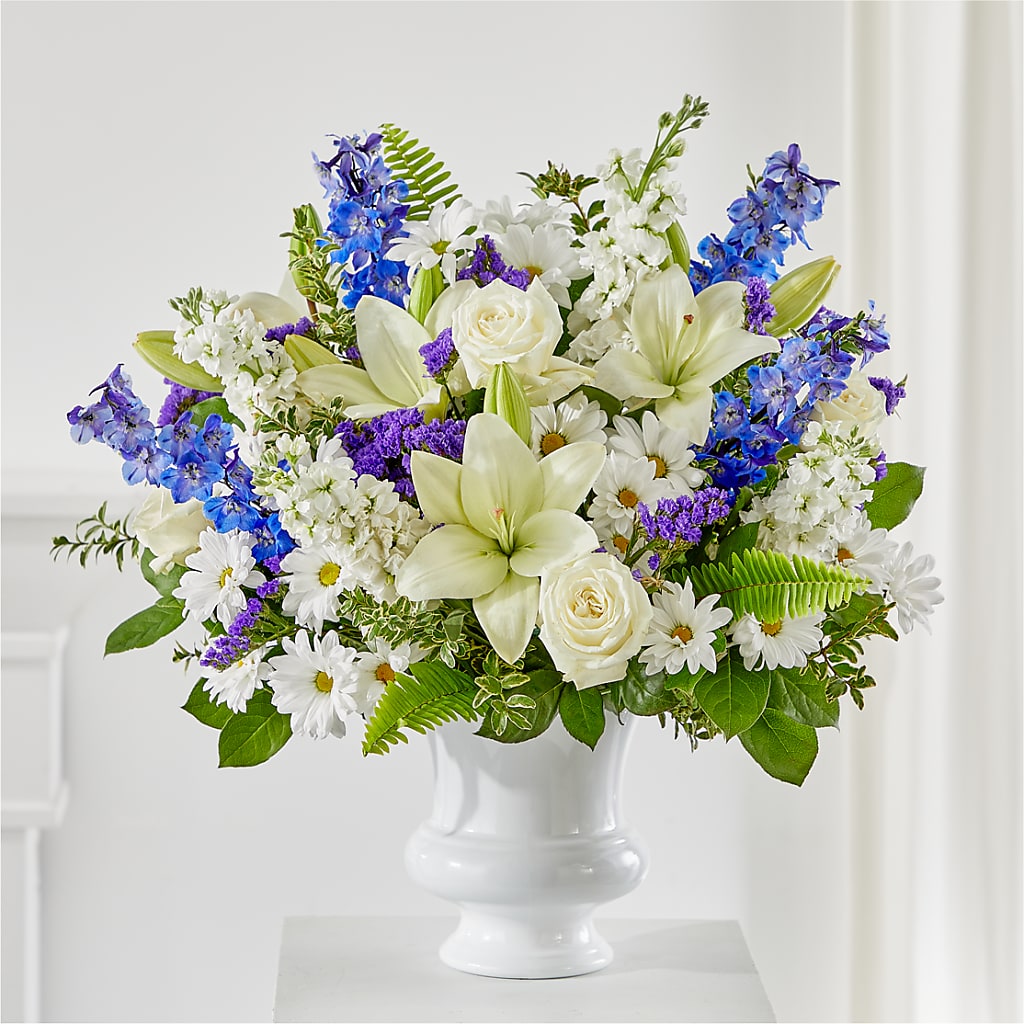 Expressions of Hope Urn Arrangement – Exquisite Flowers, Freeport FL