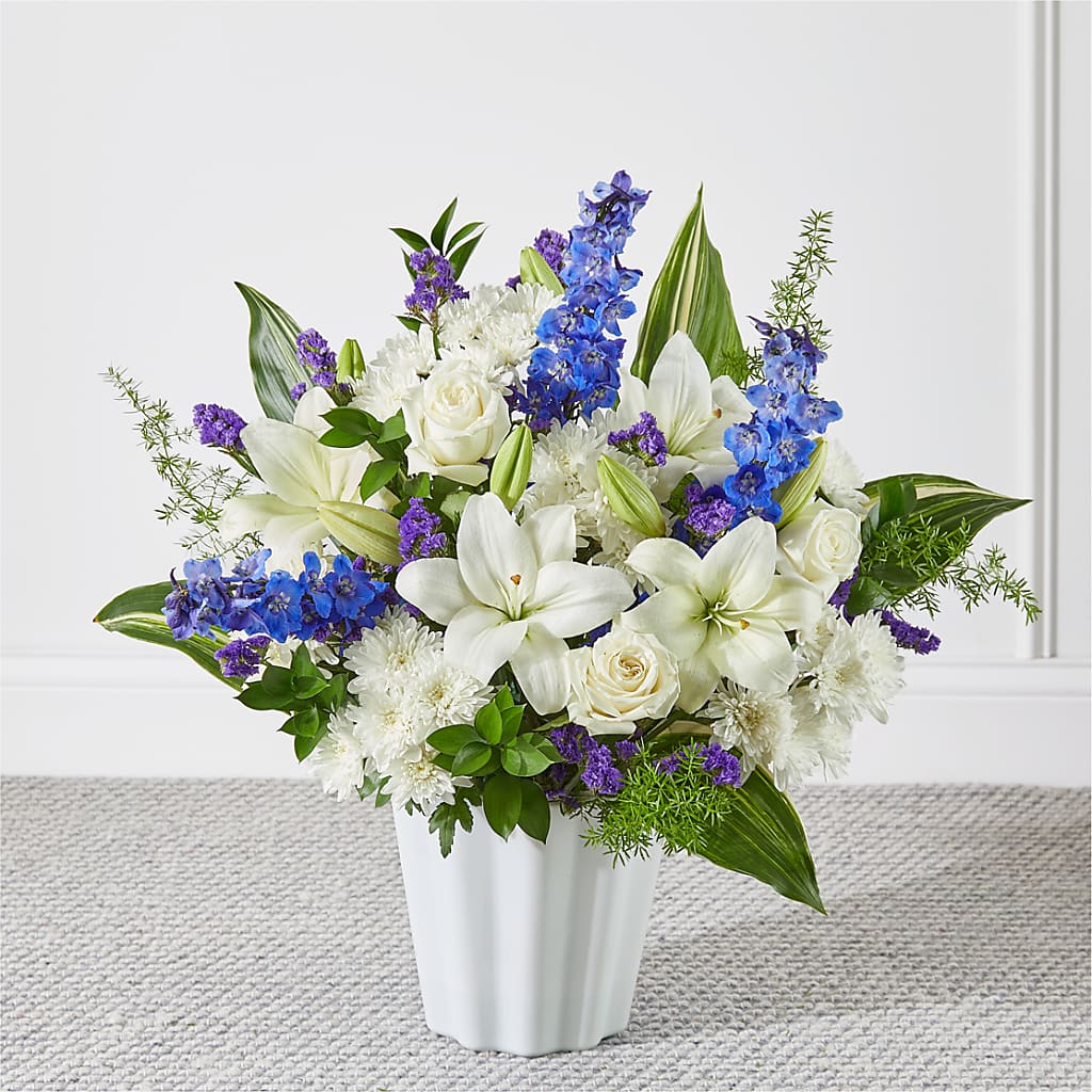 Take Comfort Floor Basket – Exquisite Flowers, Freeport FL
