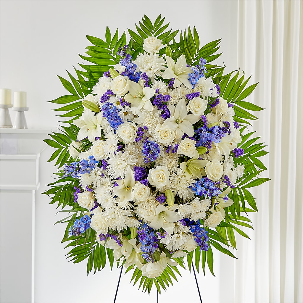 At Rest Standing Spray – Exquisite Flowers, Freeport FL