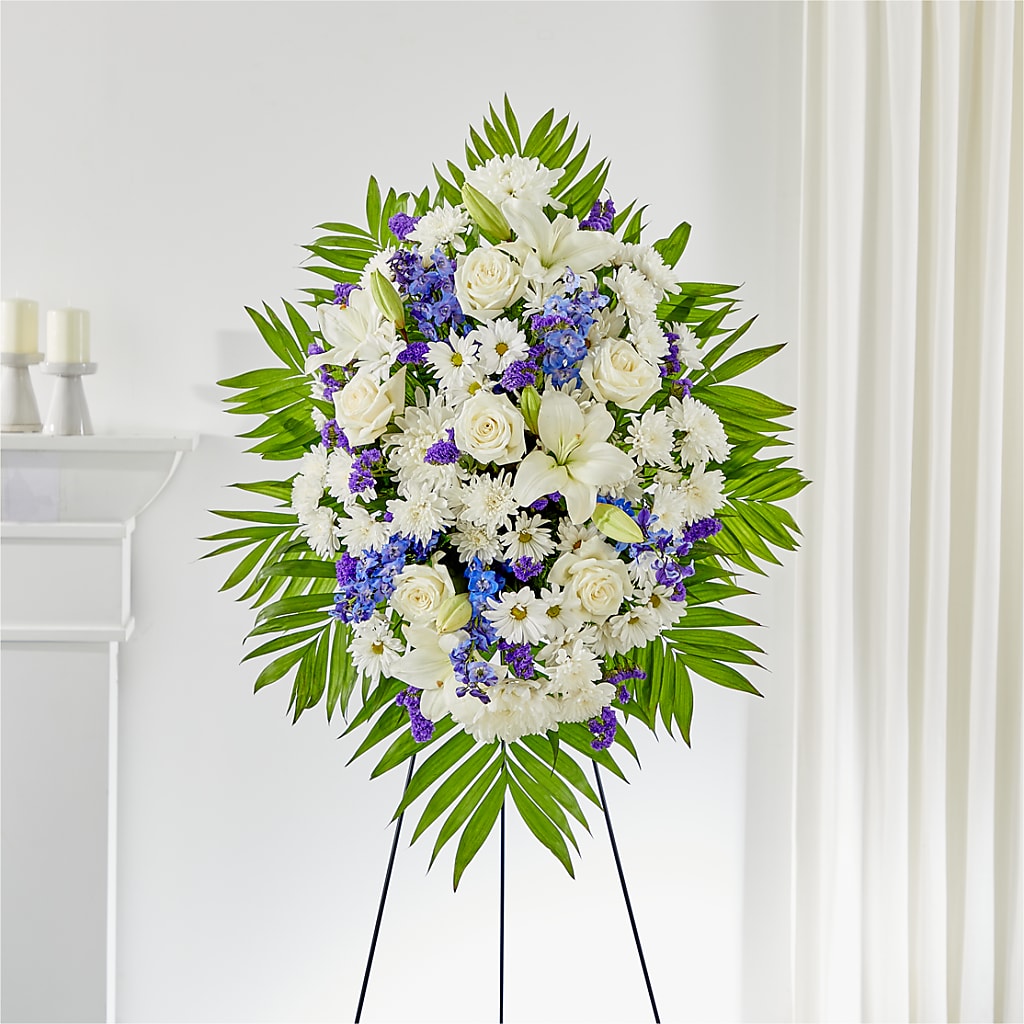 At Rest Standing Spray – Exquisite Flowers, Freeport FL