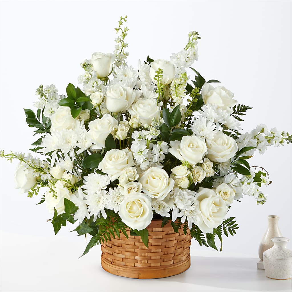 Heartfelt Condolences Arrangement – Exquisite Flowers, Freeport FL