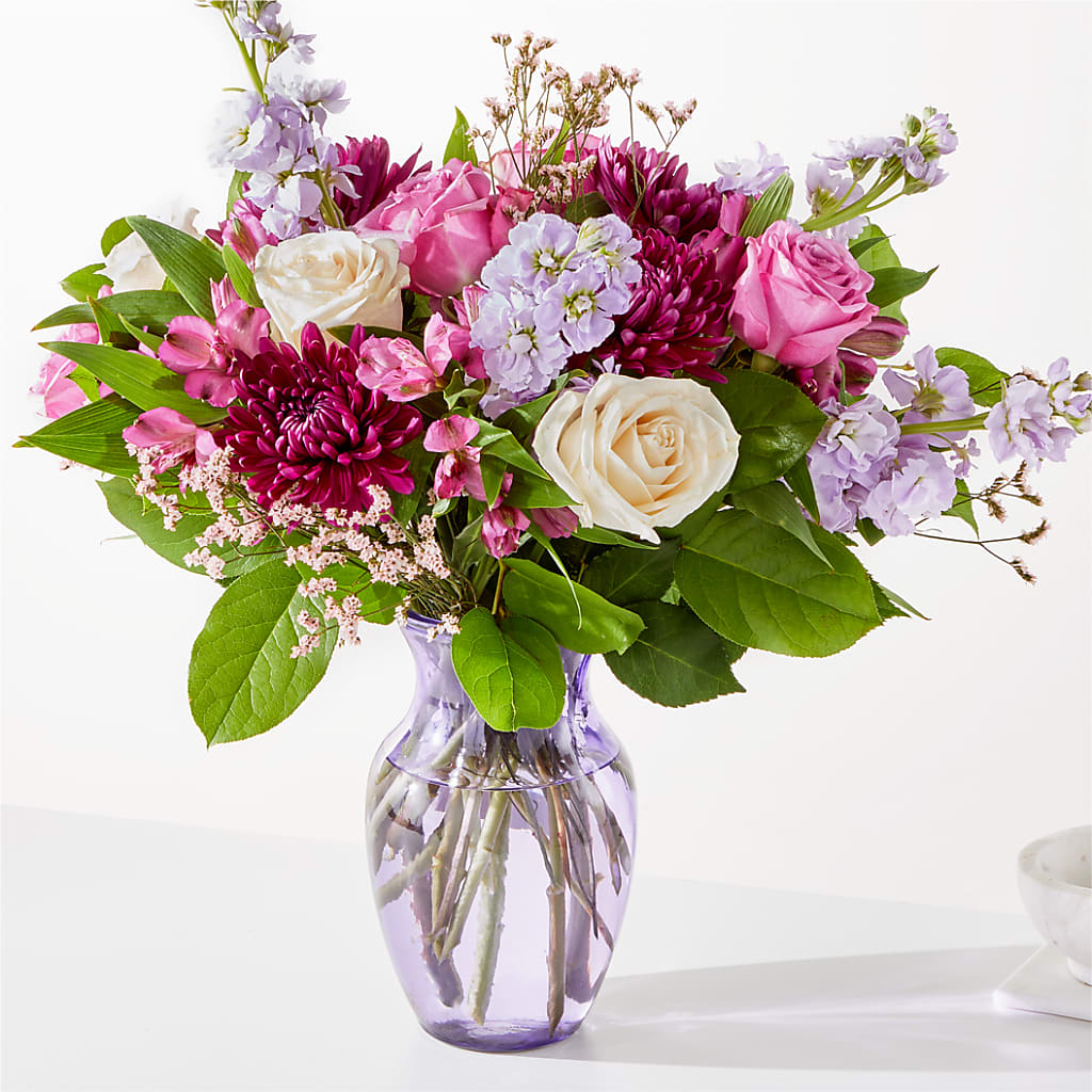 Amethyst Dreams Bouquet – Exquisite Flowers, Freeport FL