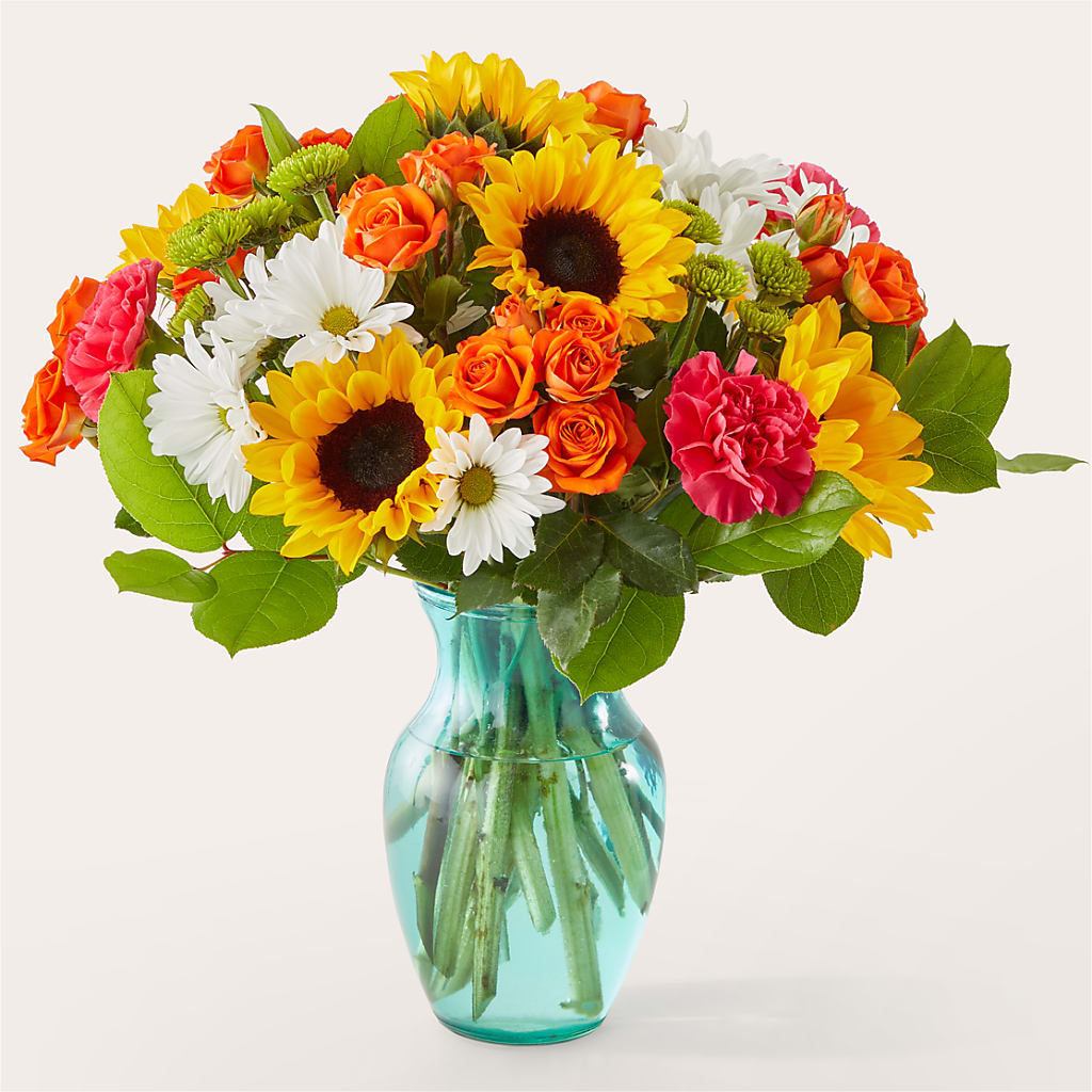 Sun-drenched Blooms Bouquet – Exquisite Flowers, Freeport FL