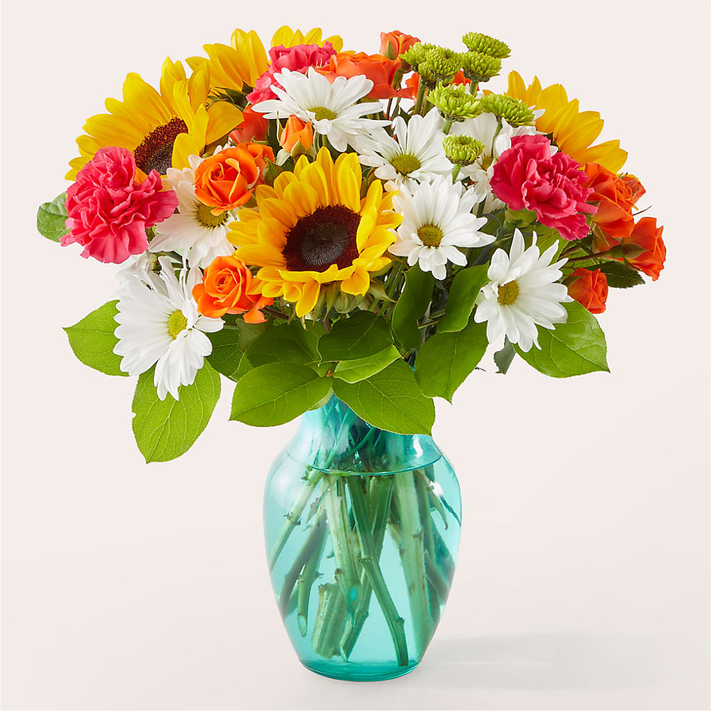 Sun-drenched Blooms Bouquet – Exquisite Flowers, Freeport FL